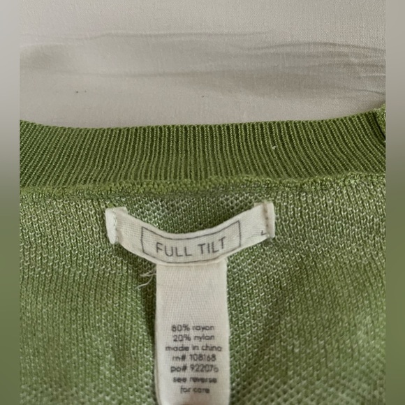 Tillys Cropped Checkered Cardigan - Picture 4 of 4